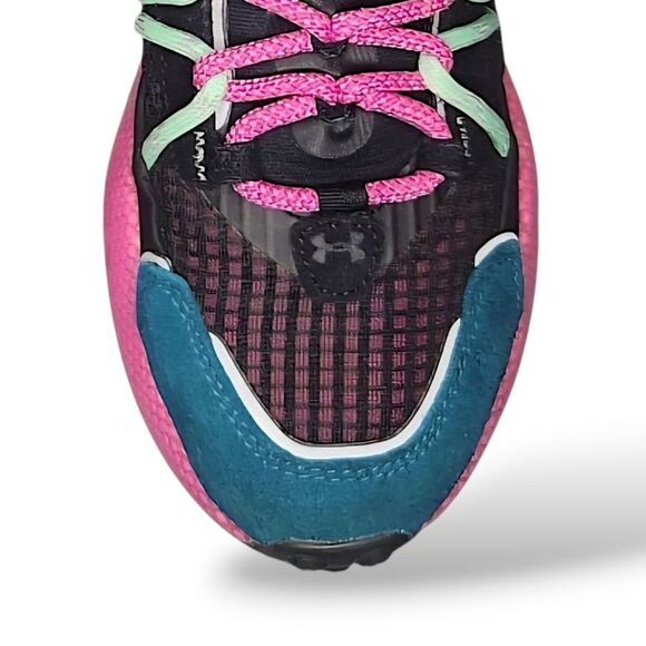 Under Armour Women's Non-Slip Aventure Pro Pink-Black Sneakers Shoes Size 5.5 - Picture 8 of 15